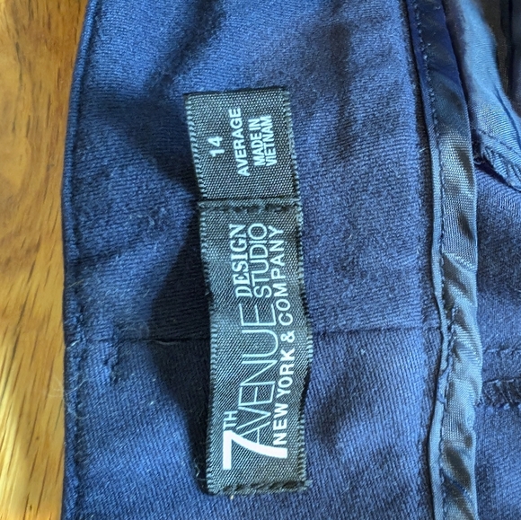 New York & Co 7th Avenue Trousers sz 14 - Picture 5 of 5